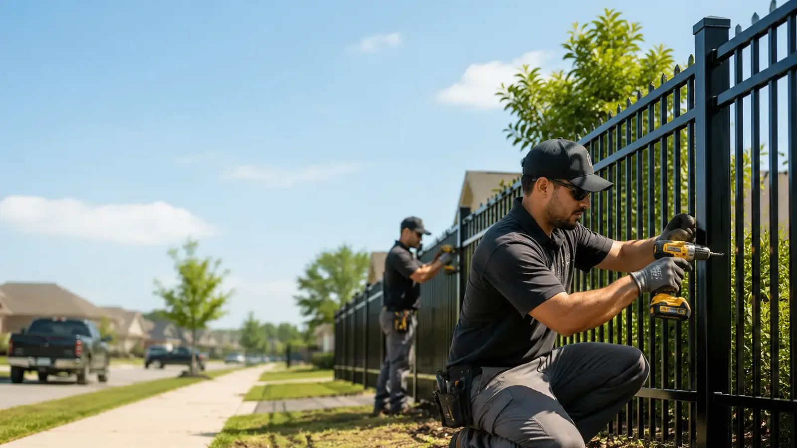 Metal Fence Installation in Marshall, NC